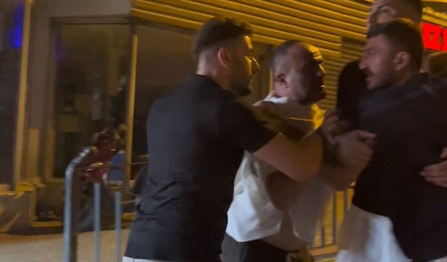 Gece Kulübü Çıkışında Yumruklar Havada Uçuştu