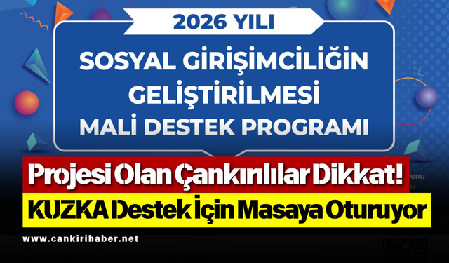 Projesi Olan Çankırılılar Dikkat! KUZKA Destek İçin Masaya Oturuyor