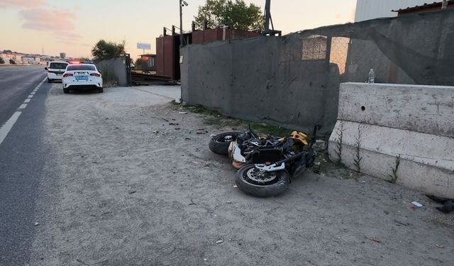 Yeni Aldığı Motosikletle Kaza Yaptı, Hayatını Kaybetti