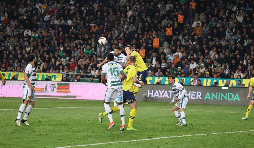 Konyaspor: 0 - Fenerbahçe: 0 (Maç sonucu)