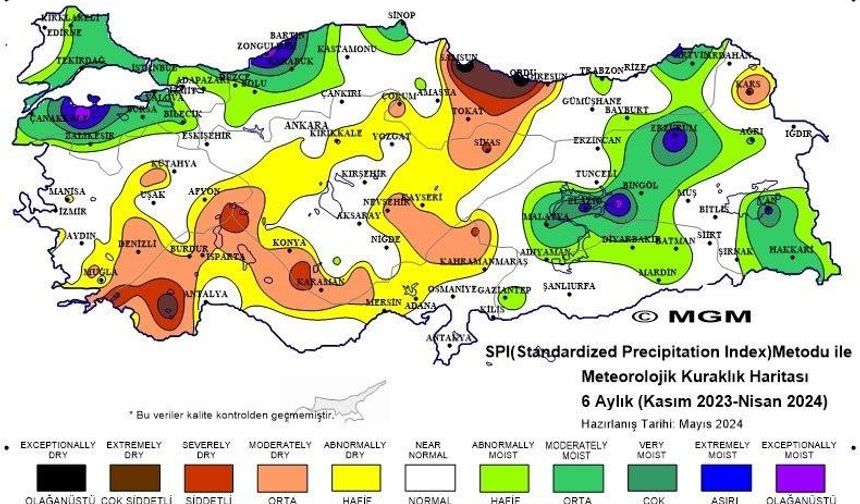 Türkiye'de 2024 yılı Nisan ayında son 53 yılın sıcaklık rekoru kırıldı
