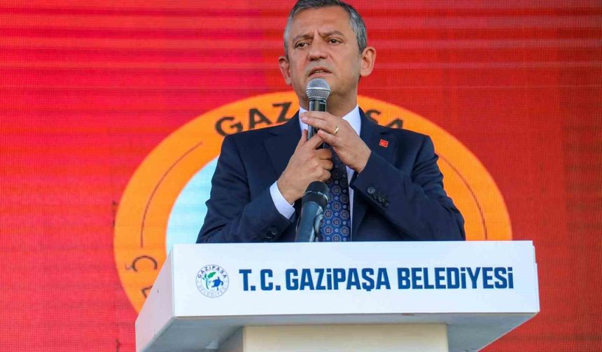 CHP Genel Başkanı Özgür Özel: "İktidar olma sözü veriyoruz"