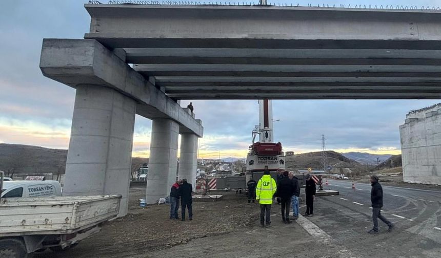 Başkan Şerafettin Uslu: "Köprülü kavşak yakında trafiğe açılacak"