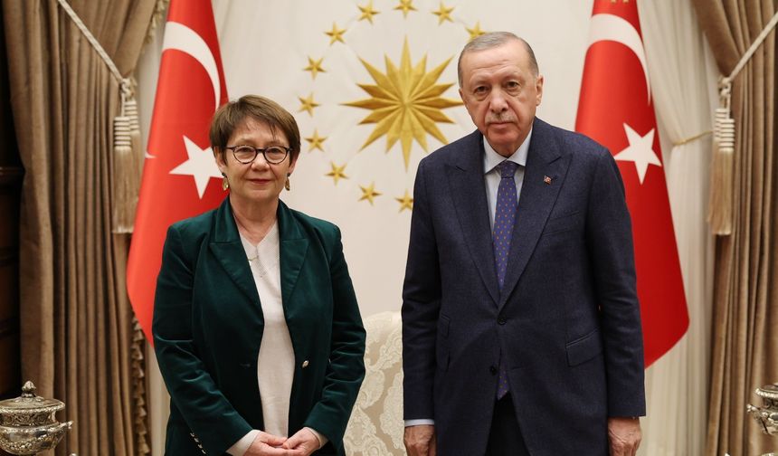 Cumhurbaşkanı Erdoğan, EBRD Başkanı Odile Renad-Bosso’yu Kabul Etti!