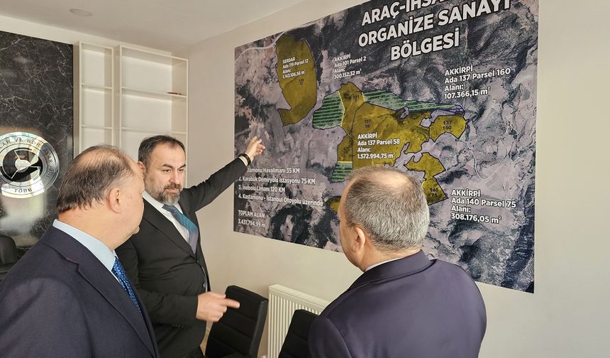 Araç-İhsangazi OSB İçin İlk Adım Atıldı: Yer Seçimi Süreci Başladı