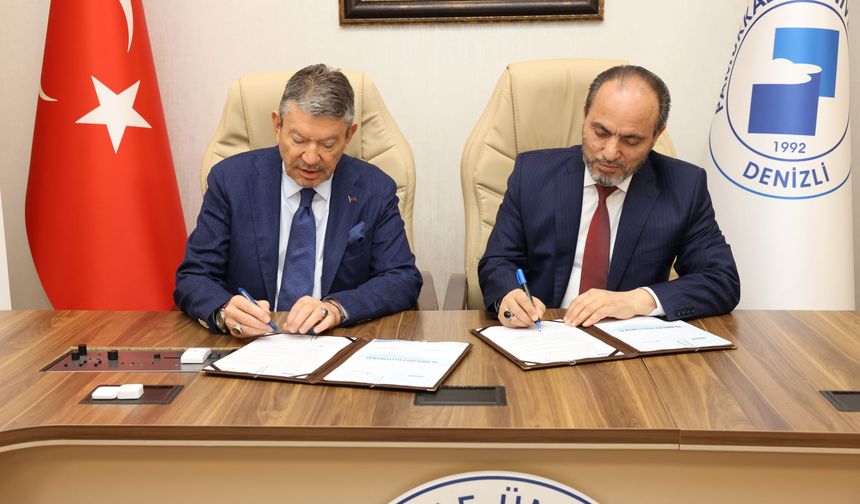Denizli’de Dev İş Birliği! PAÜ ile OSB Teknopark Güçlerini Birleştirdi