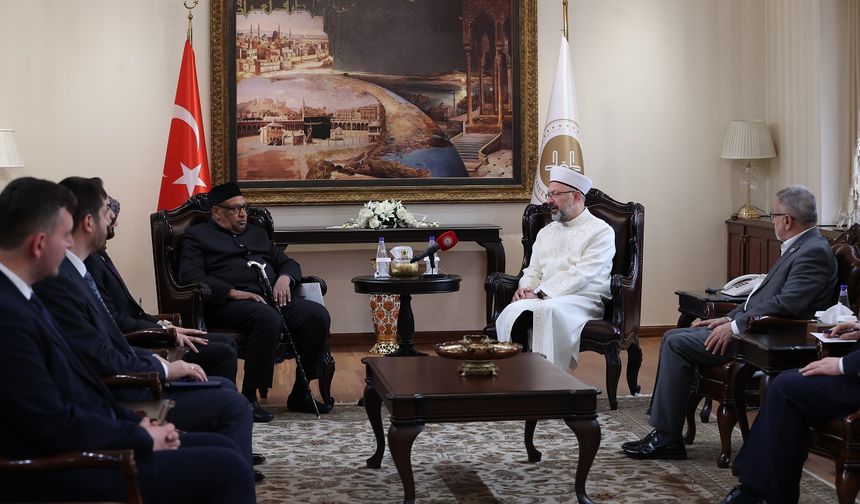Filistin ve Gazze Meselesine Dikkat Çeken İsam El-Beşir, Diyanet’te Ağırlanıyor
