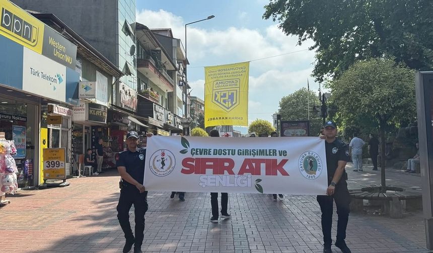 Çaycuma’da Sıfır Atık Şenliğiyle Çevreye Duyarlılık Mesajı Verildi