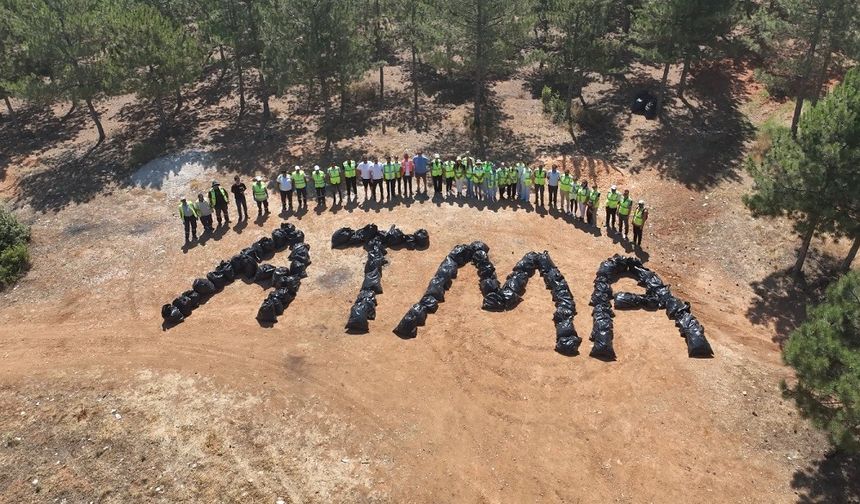 Bilecik’te Orman İçin El Ele: 20 Ton Çöp Toplandı