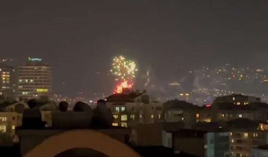 Bursa’da Yasaklara Rağmen Havai Fişek Skandalı