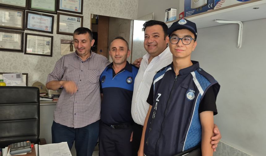 Hayali Zabıtalık Olan Umut’un Rüyası Bartın’da Gerçek Oldu
