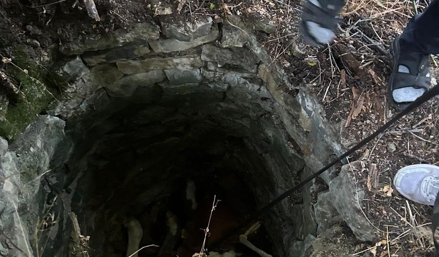 Azdavay’da Su Kuyusuna Düşen İnek Belediye Ekiplerince Kurtarıldı