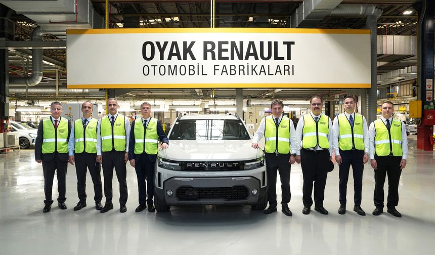 OYAK Genel Müdürü Yalçıntaş’tan Oyak Renault’ya Ziyaret HR18 Motor ve Yeni Clio Bursa’da Üretilecek