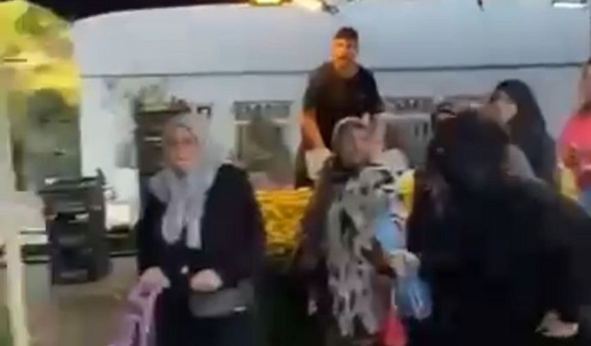 Bursa Semt Pazarında Hırsızlık Girişimi: Esnaf Kovalamacası Kamerada