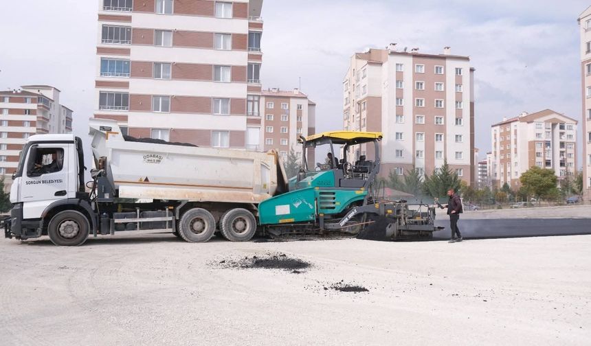 Futbol, Basketbol ve Voleybol Sahalarıyla Mahalleye Sosyal Alan Kazandırılıyor