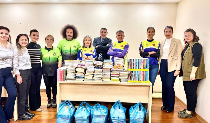 “Pedalla Kitap Götürüyoruz” Kampanyasına Halkbank’tan Büyük Katkı