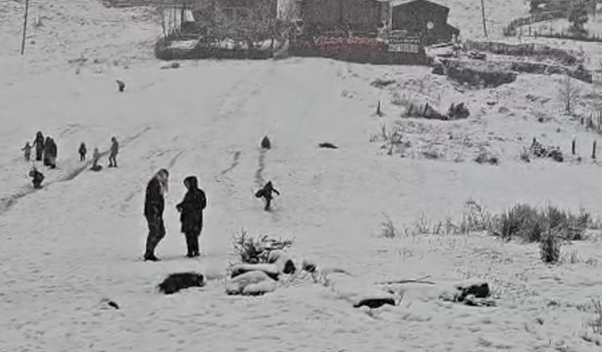 Dünyaca Ünlü Yaylada Kış Güzelliği