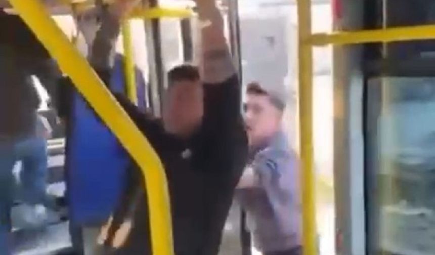 Otobüste Çıkan Tartışma Bir Anda Kabusa Döndü