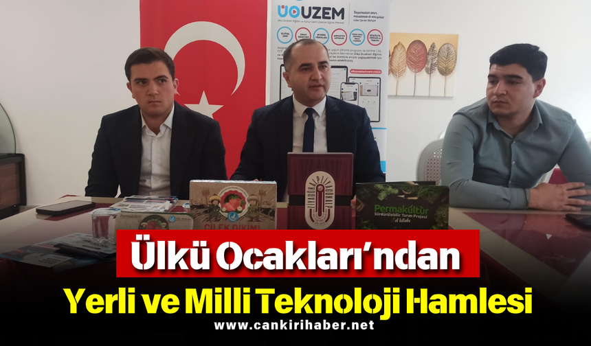 Ülkü Ocakları’ndan Yerli ve Milli Teknoloji Hamlesi