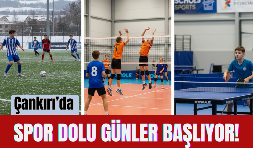 Çankırı’da Spor Dolu Günler Başlıyor!