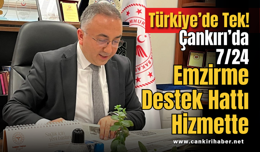 Türkiye’de Tek! Çankırı’da 7/24 Emzirme Destek Hattı Hizmette