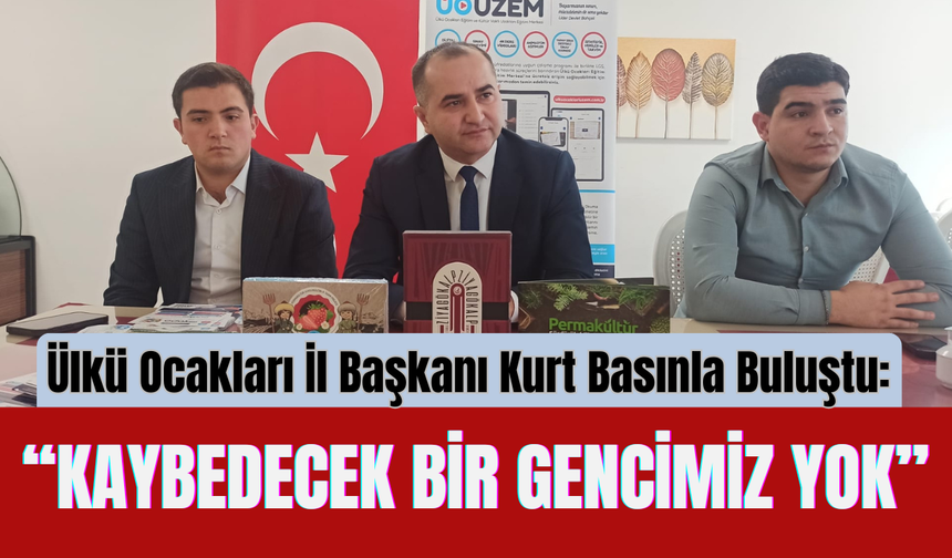 Ülkü Ocakları İl Başkanı Kurt Basınla Buluştu: “Kaybedecek Bir Gencimiz Yok”