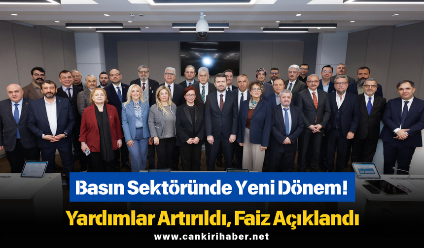 Basın Sektöründe Yeni Dönem! Yardımlar Artırıldı, Faiz Açıklandı