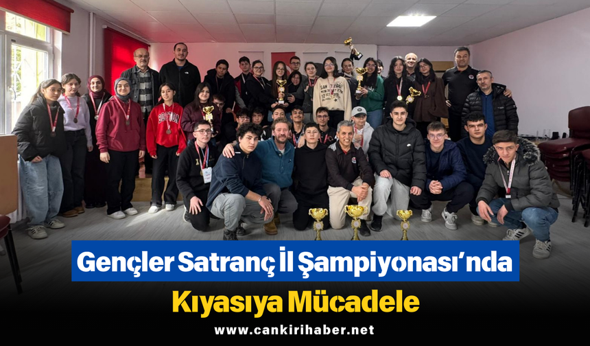 Gençler Satranç İl Şampiyonası’nda Kıyasıya Mücadele