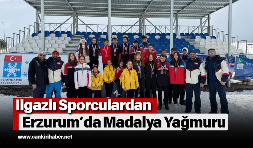 Ilgazlı Sporculardan Erzurum’da Madalya Yağmuru