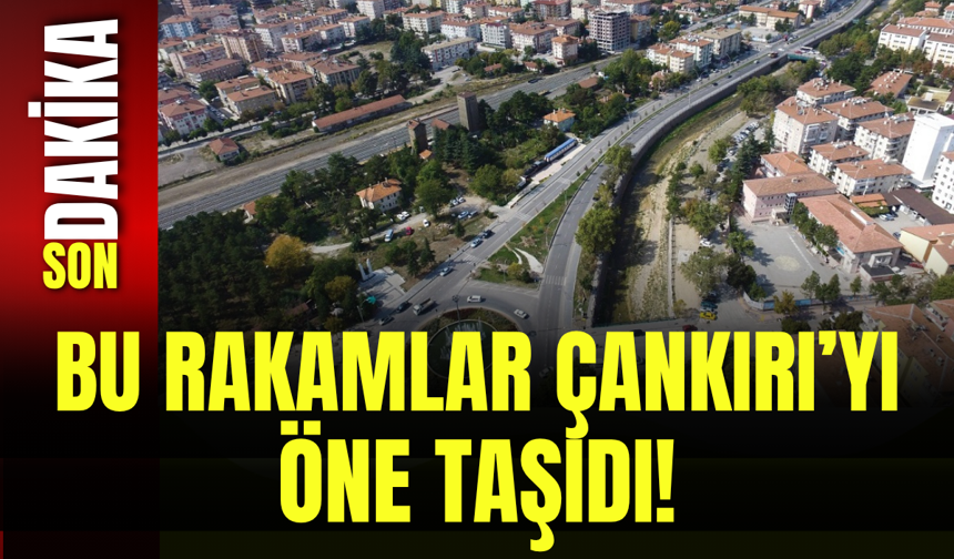 Bu Rakamlar Çankırı’yı Öne Taşıdı!