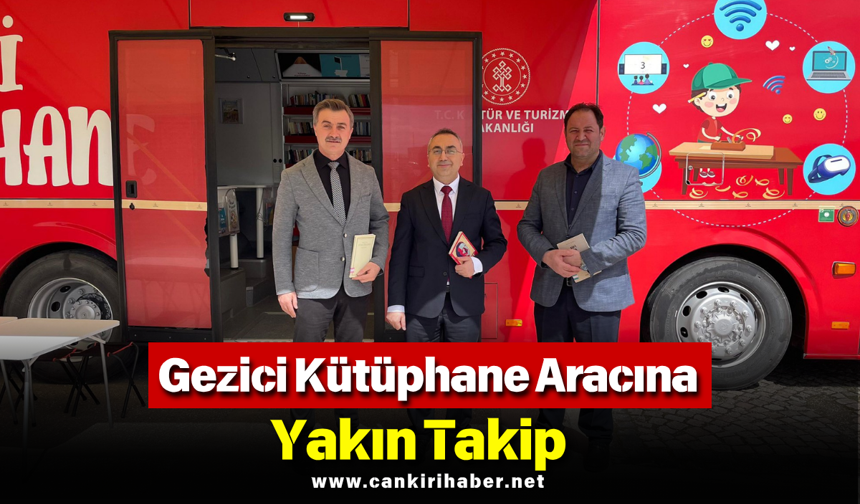 Gezici Kütüphane Aracına Yakın Takip