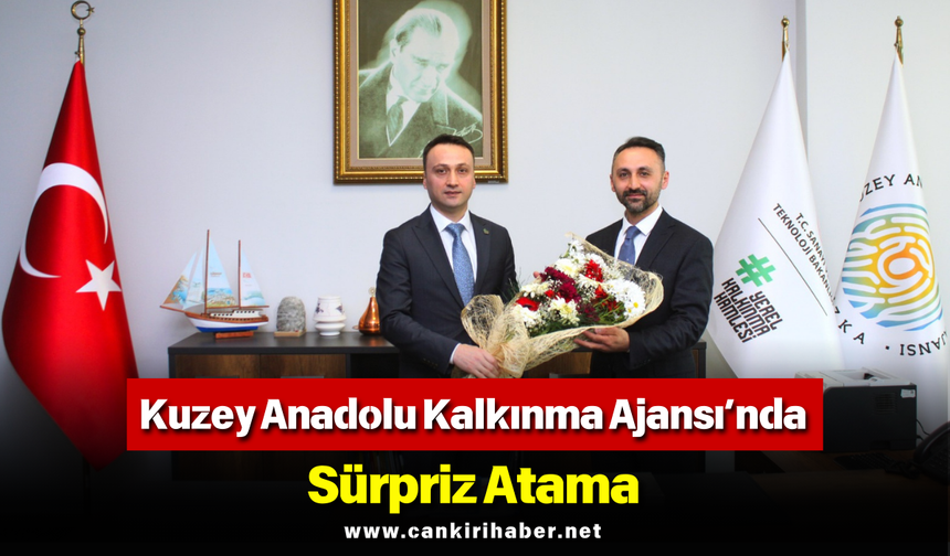 Kuzey Anadolu Kalkınma Ajansı’nda Sürpriz Atama