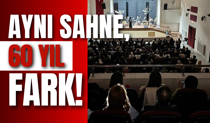 Aynı Sahne, 60 Yıl Fark!