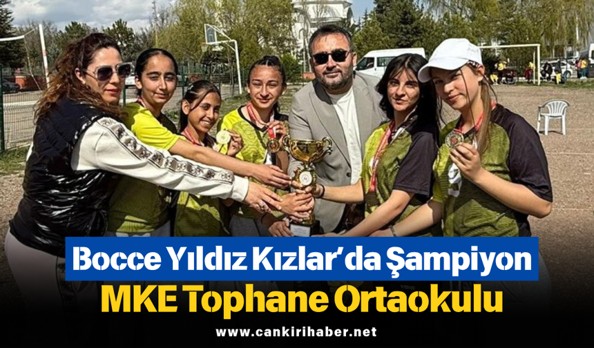 Bocce Yıldız Kızlar’da Şampiyon MKE Tophane Ortaokulu