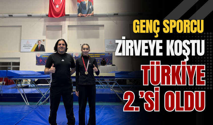 Genç Sporcu Zirveye Koştu: Türkiye 2.’si Oldu