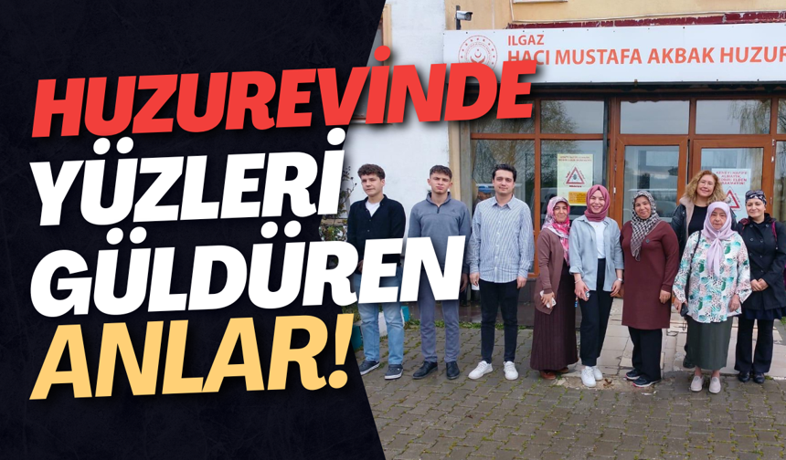 Huzurevinde Yüzleri Güldüren Anlar!