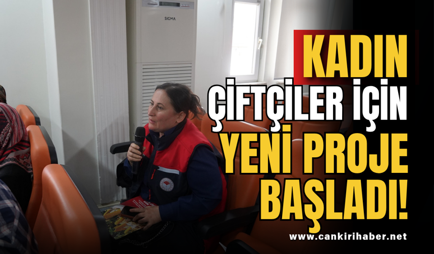 Kadın Çiftçiler İçin Yeni Proje Başladı!