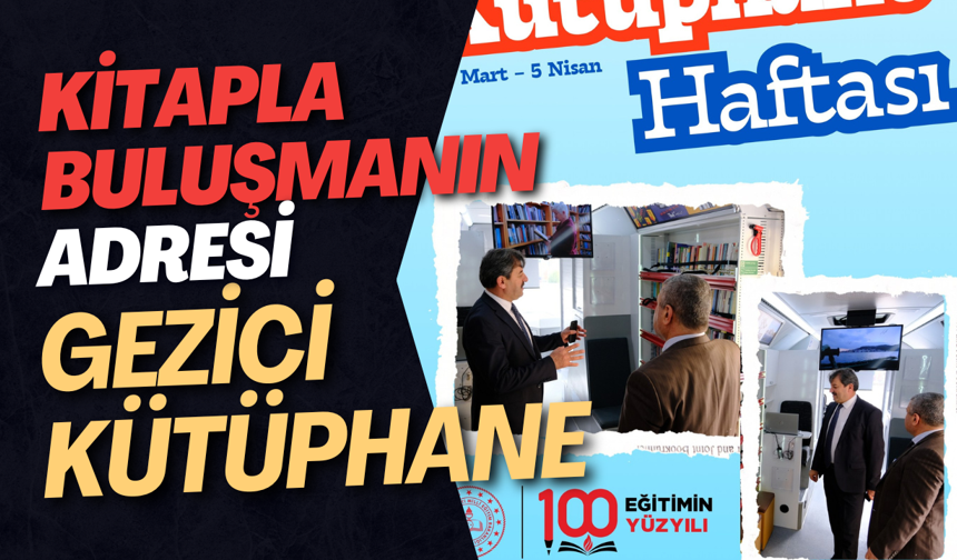 Kitapla Buluşmanın Adresi: Gezici Kütüphane