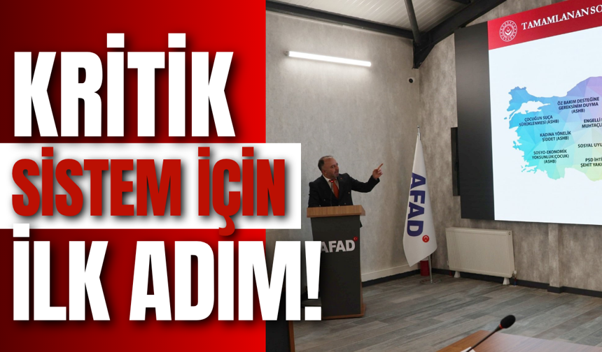 Kritik Sistem İçin İlk Adım!