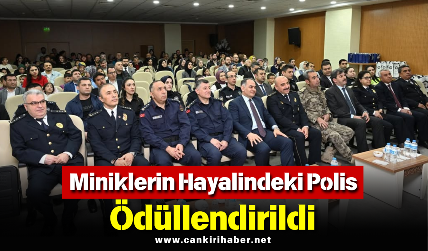 Miniklerin Hayalindeki Polis Ödüllendirildi
