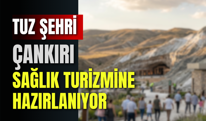 Tuz Şehri Çankırı, Sağlık Turizmine Hazırlanıyor