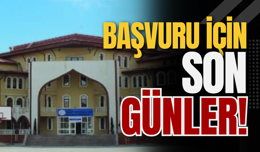 Başvuru İçin Son Günler!