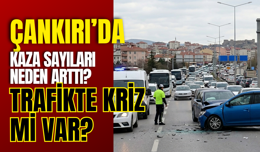 Çankırı’da Kaza Sayıları Neden Arttı? Trafikte Kriz Mi Var?