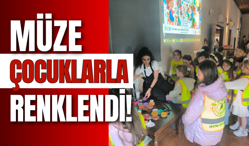 Müze Çocuklarla Renklendi!