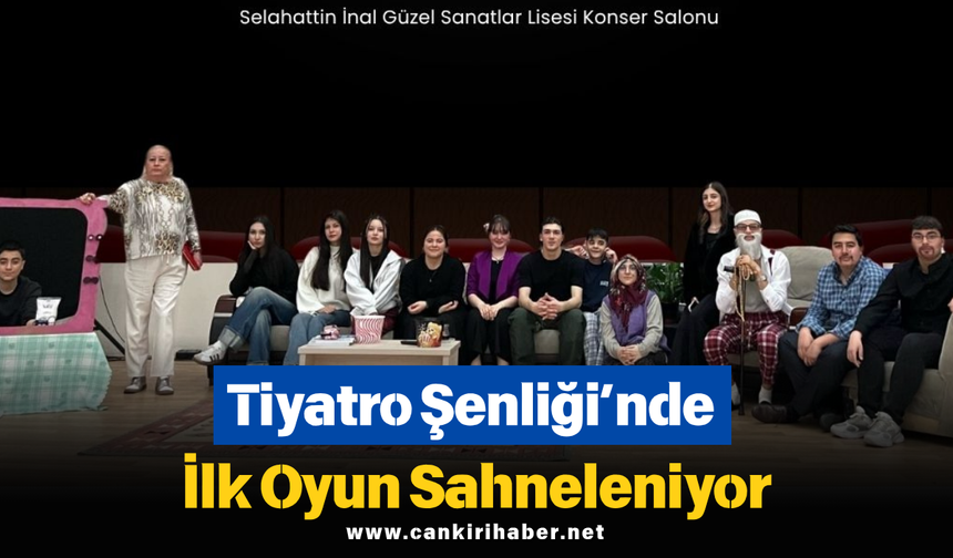 Tiyatro Şenliği’nde İlk Oyun Sahneleniyor