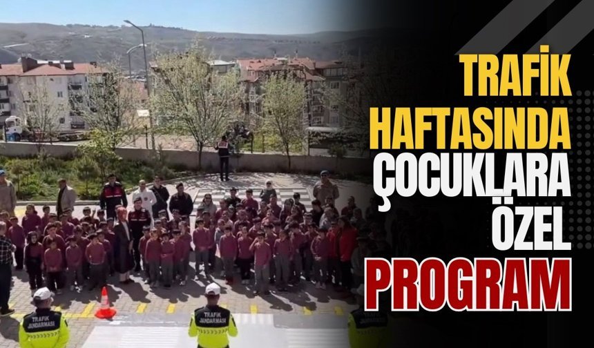 Trafik Haftasında Çocuklara Özel Program