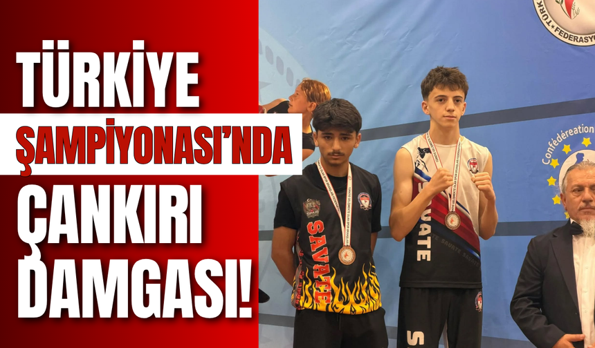 Türkiye Şampiyonası’nda Çankırı Damgası!