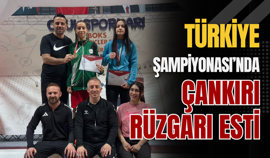 Türkiye Şampiyonası’nda Çankırı Rüzgarı Esti