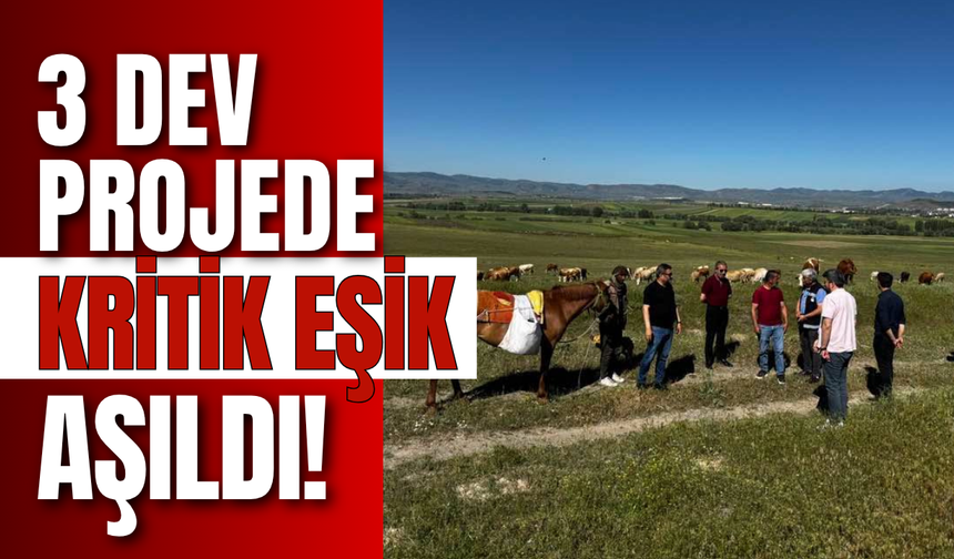3 Dev Projede Kritik Eşik Aşıldı!