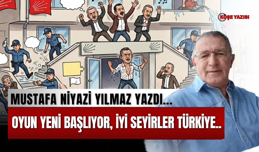 Oyun yeni başlıyor, iyi seyirler Türkiye..